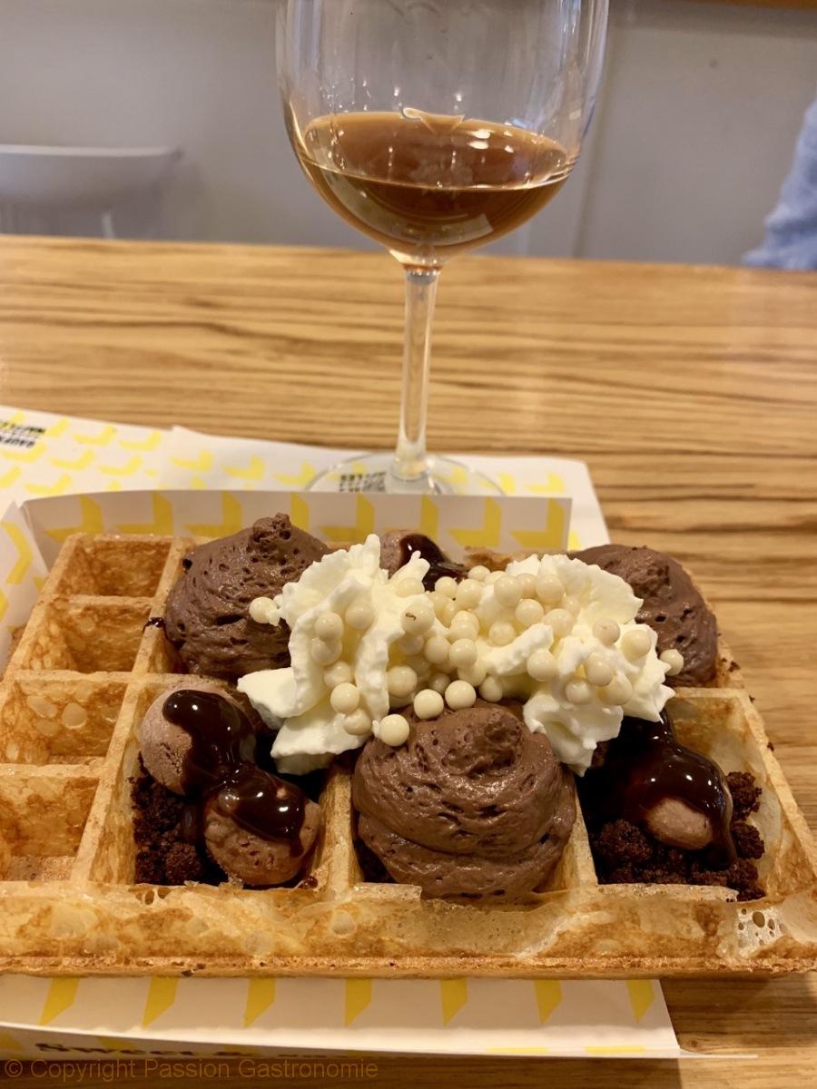 Gaufres & Waffels - Sweet - Chocolat belge, crème fraîche